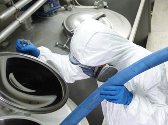 Flexibles en caoutchouc pour processus pharmaceutiques
