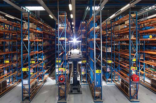 Stock de vannes ERIKS