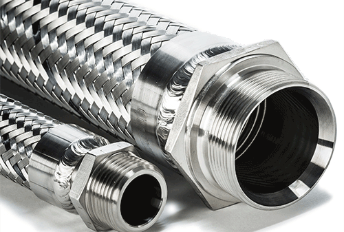 exemple de flexibles inox pour l'industrie
