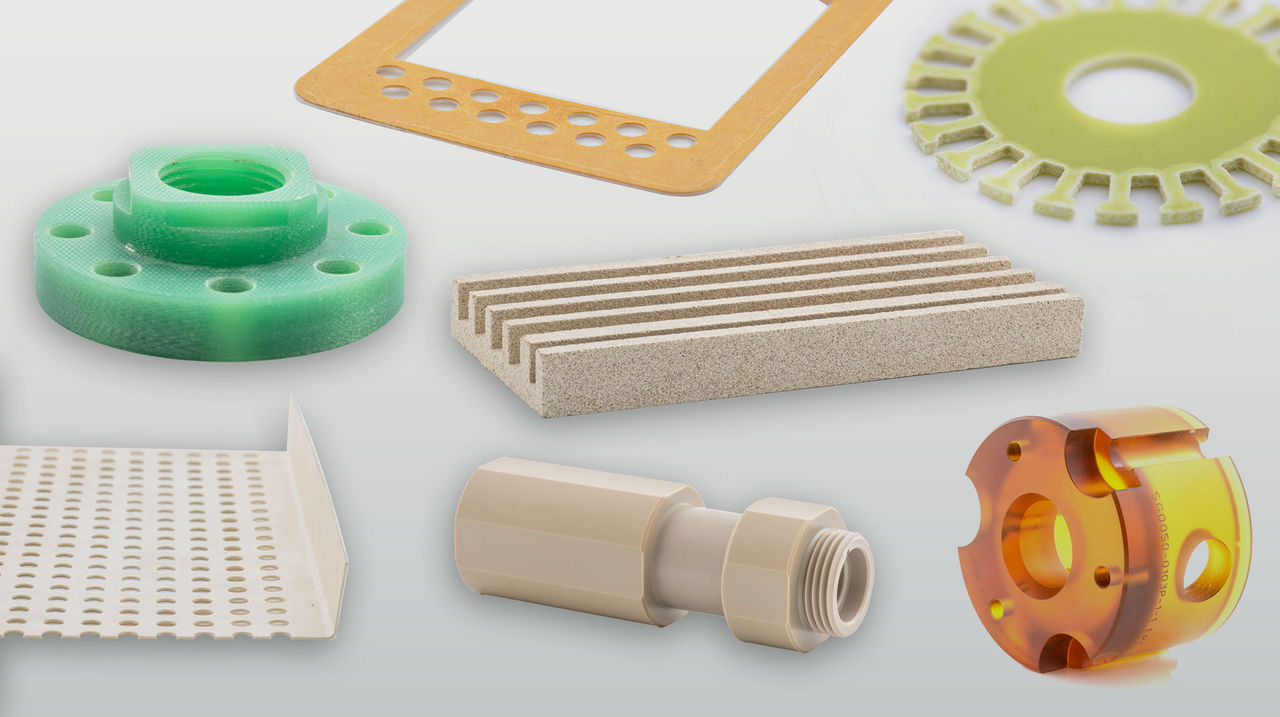 Pièces en plastiques et matières composites fabriquées par ERIKS