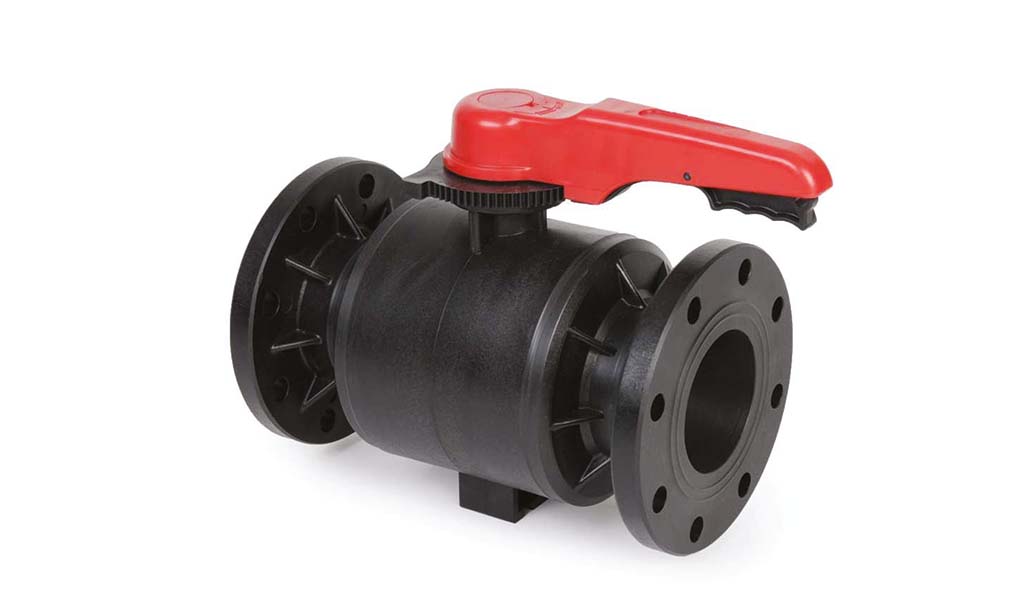 Robinet à boisseau sphérique thermoplastique DN 65-150 type 27A