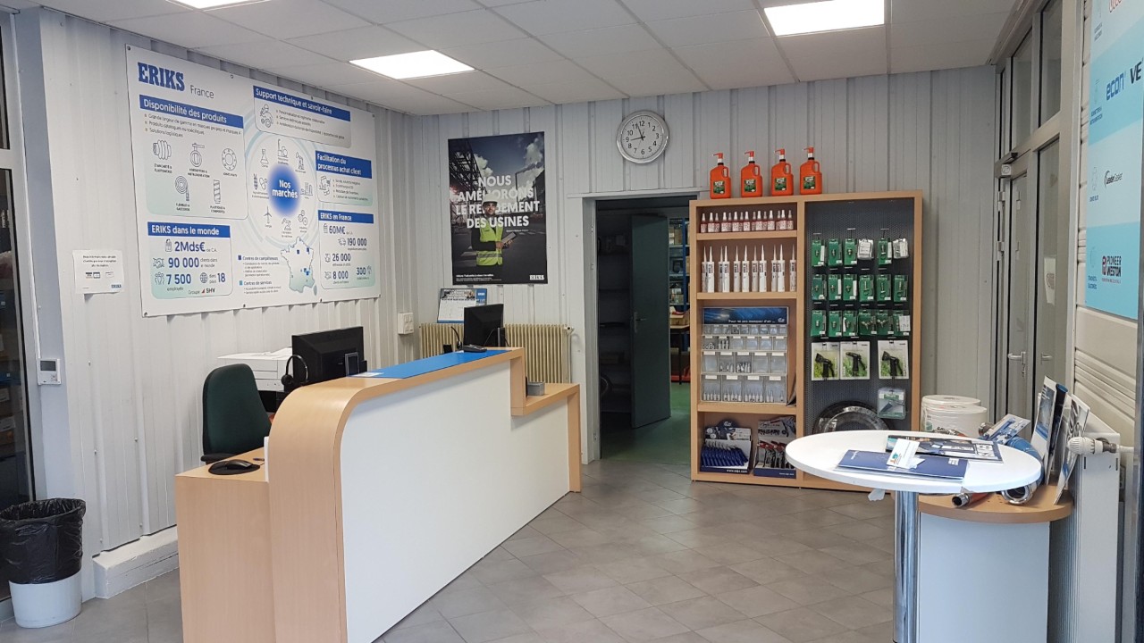 Accueil Centre de Services d'ERIKS Annecy
